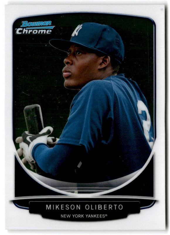 2013 Bowman Chrome Prospects Mikeson Oliberto #BCP94