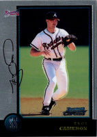 1998 Bowman Chrome Troy Cameron #135