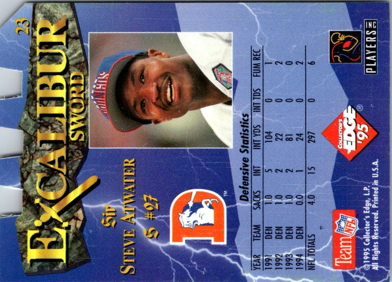 1995 Collector's Edge Excalibur Steve Atwater