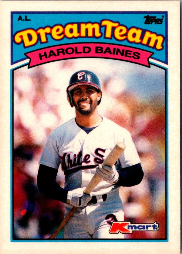 1989 Topps Kmart Dream Team Harold Baines #22