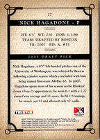 2007 Tristar Prospects Plus Nick Hagadone #27