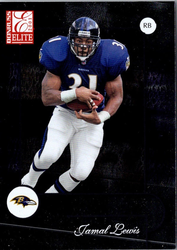 2001 Donruss Elite Jamal Lewis #6