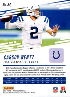 2021 Panini Prestige Carson Wentz #84