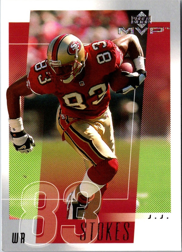 2001 Upper Deck MVP J.J. Stokes #240