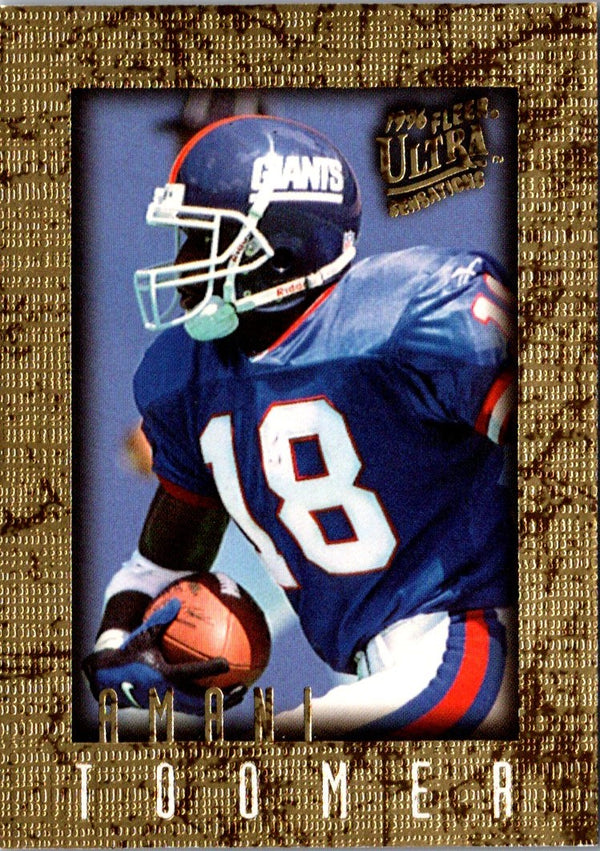 1996 Ultra Sensations Marble Gold Amani Toomer #70