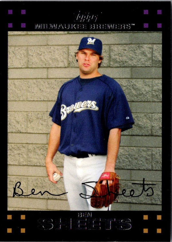 2007 Topps Ben Sheets #206