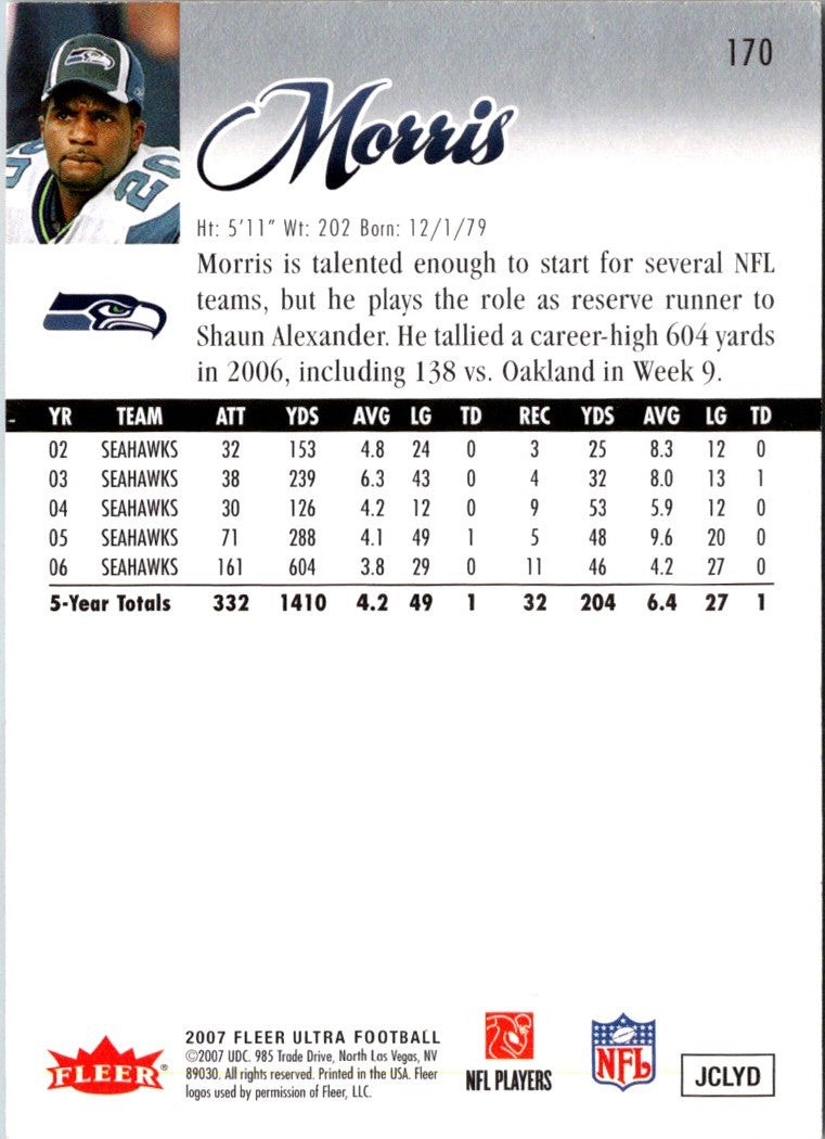 2007 Ultra Maurice Morris