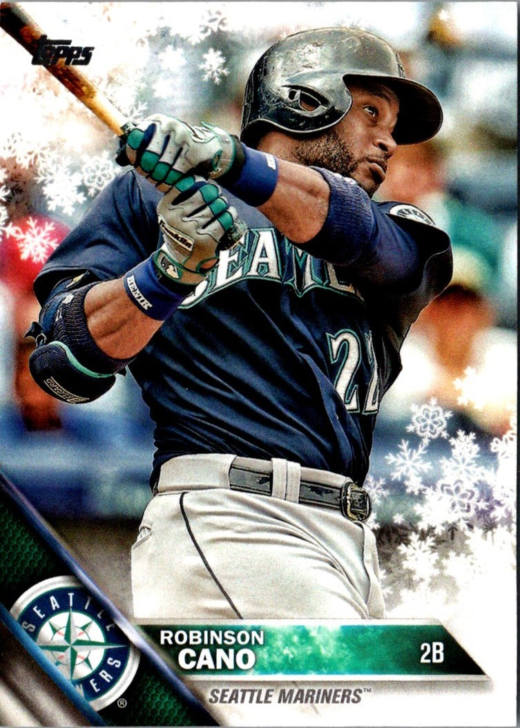 2016 Topps Holiday Baseball Robinson Cano