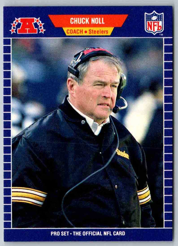 1989 NFL Proset Chuck Noll #355