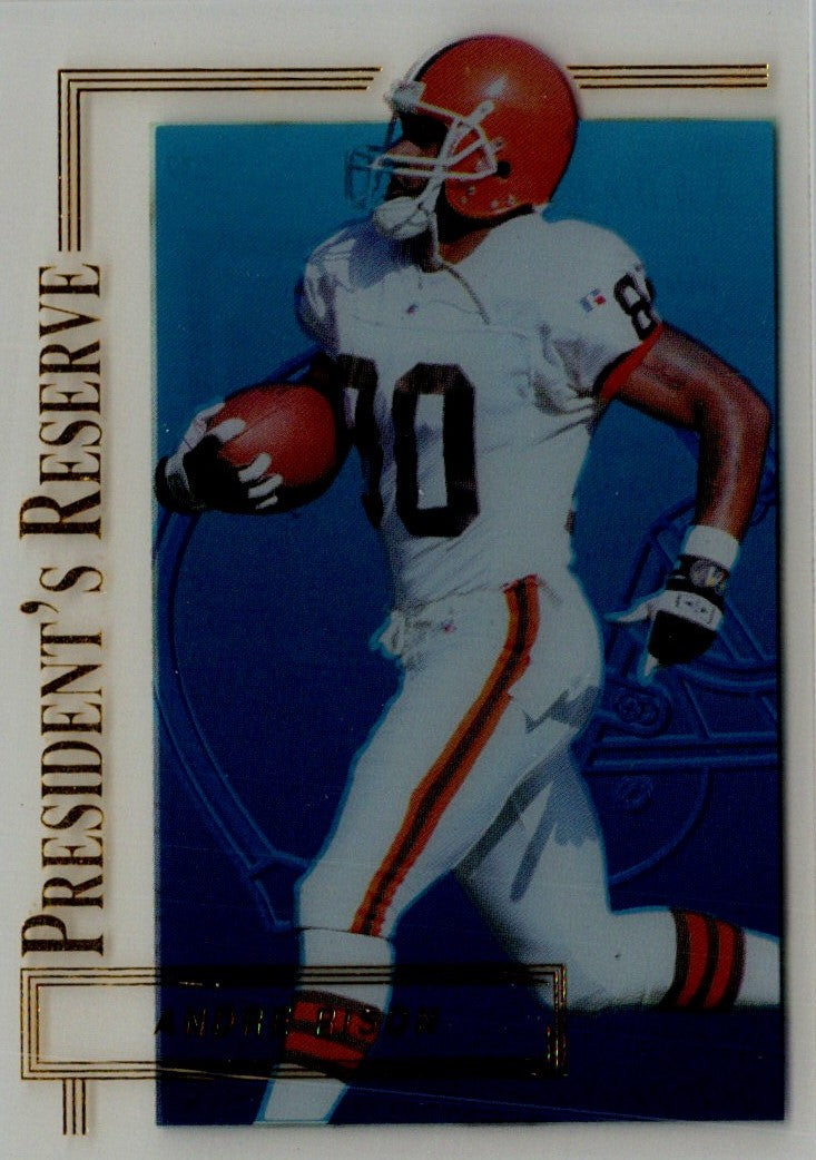 1996 Collector's Edge President's Reserve Andre Rison