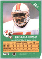 1991 Fleer Broderick Thomas #381