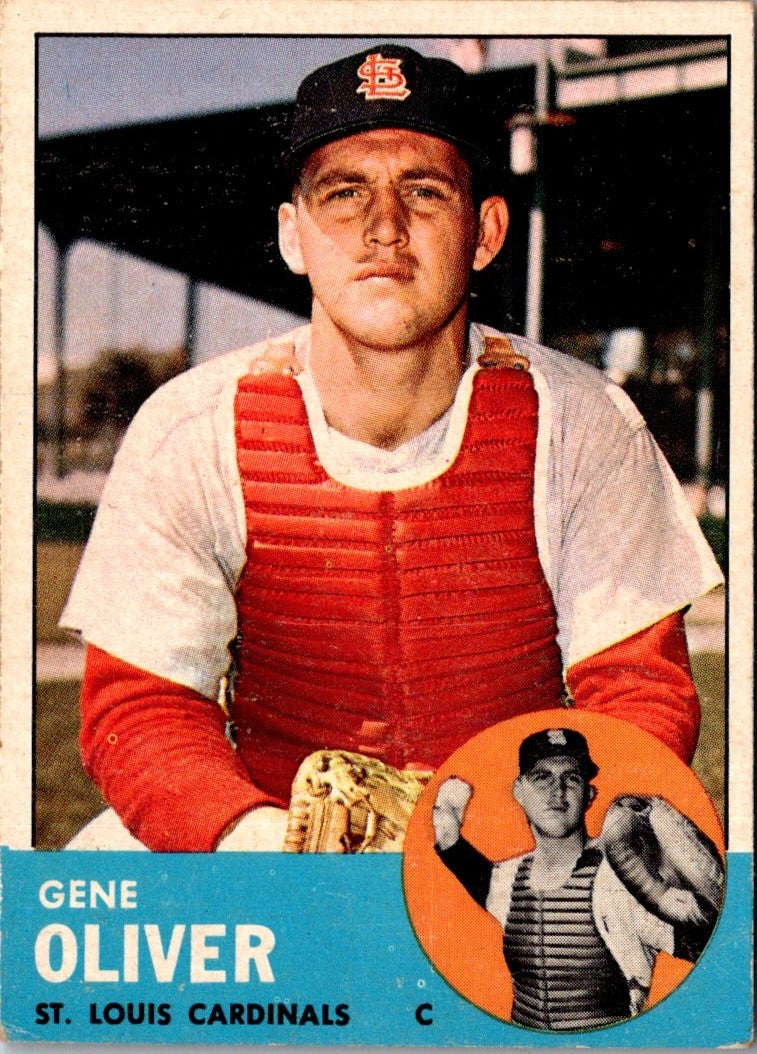 1963 Topps Gene Oliver