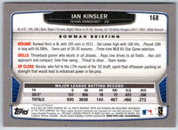 2013 Bowman Ian Kinsler #168