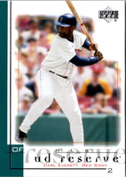 2001 UD Reserve Carl Everett #52