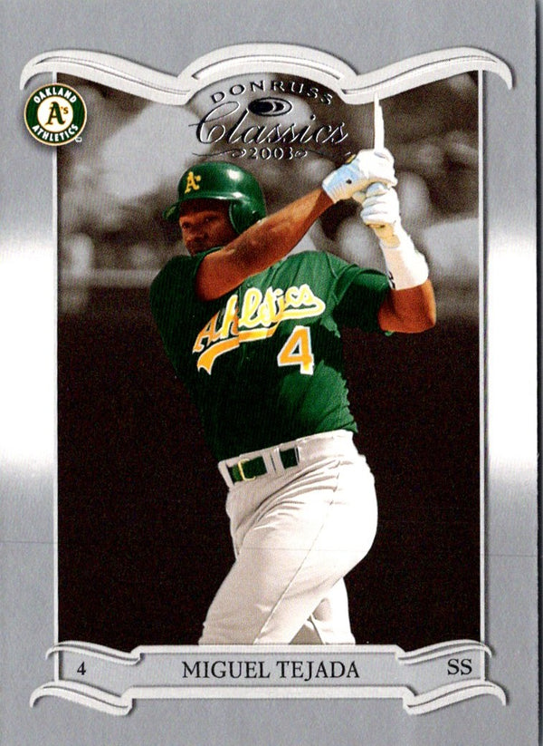 2003 Donruss Classics Miguel Tejada #3