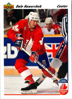 1991 upper deck Dale Hawerchuk #12B