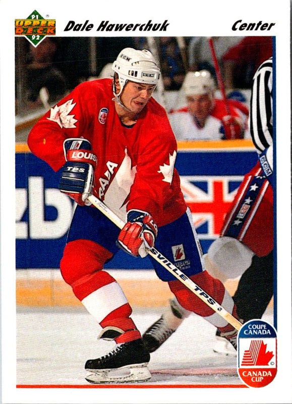 1991 upper deck Dale Hawerchuk #12B