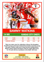 2019 Score Sammy Watkins #5