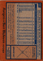 1978 Topps Bert Blyleven #131