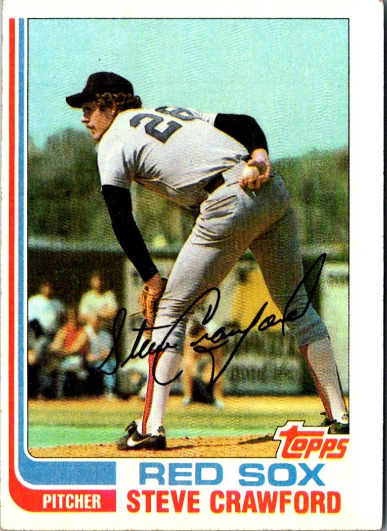 1982 Topps Steve Crawford