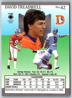 1991 Fleer Ultra David Treadwell #42