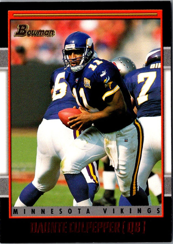 2001 Bowman Daunte Culpepper #78