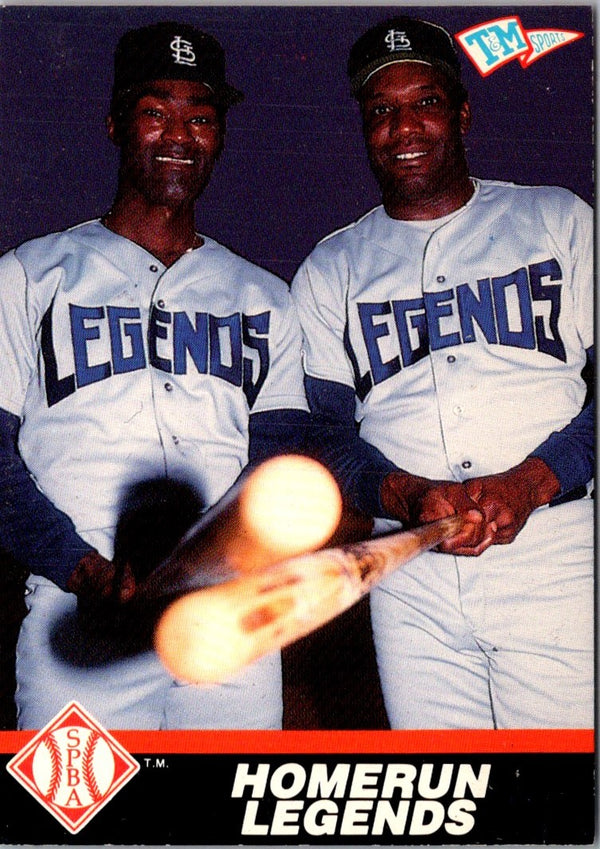 1989 T&M Senior League Homerun Legends (George Foster/Bobby Bonds) #119