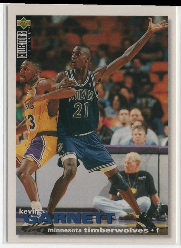 1995 Collector's Choice German II Kevin Garnett #59 Hot