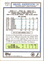 1992 Topps Mikael Andersson #151