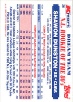 1989 Topps Kmart Dream Team Shawon Dunston #26
