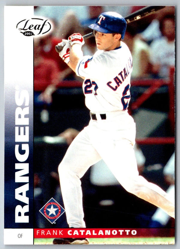 2002 Leaf Frank Catalanotto #146