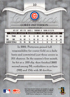 2003 Donruss Classics Corey Patterson #10