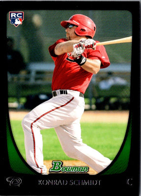 2011 Bowman Konrad Schmidt #194 Rookie
