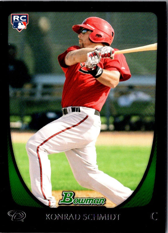 2011 Bowman Konrad Schmidt #194 Rookie