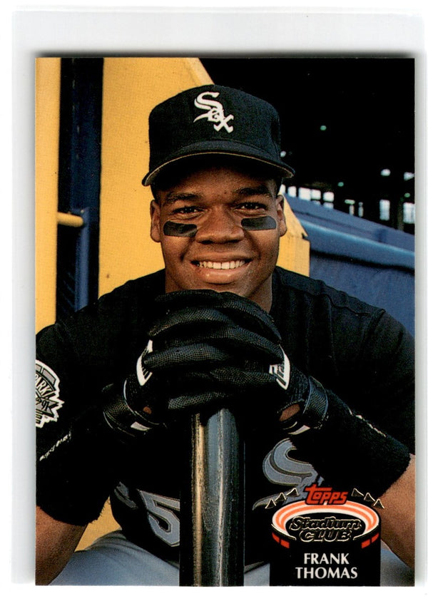 1992 Stadium Club Frank Thomas #301