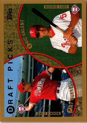 1999 Topps Pat Burrell/Eric Valent #444 Rookie