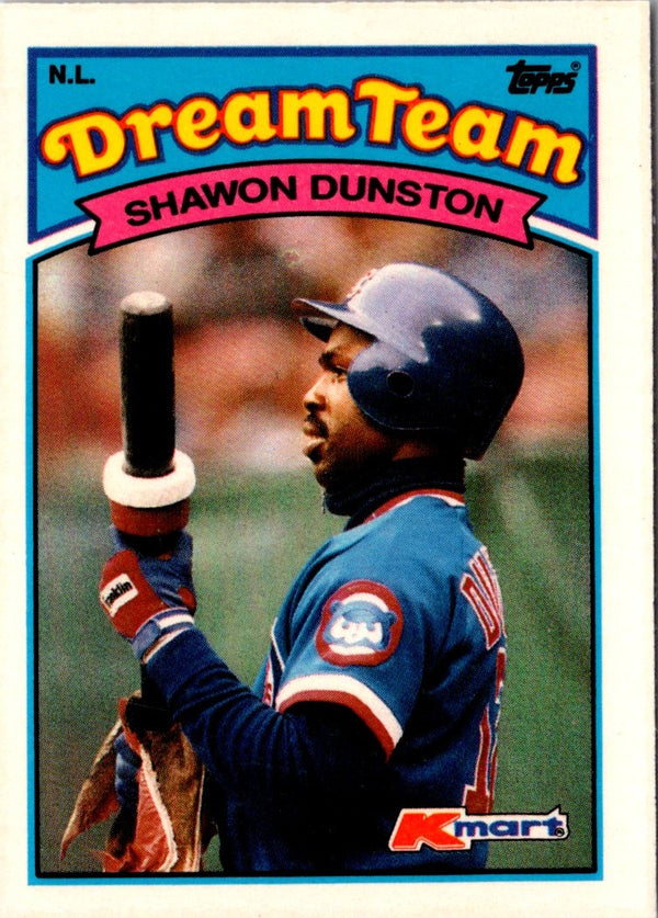 1989 Topps Kmart Dream Team Shawon Dunston #26