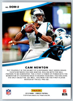 2018 Donruss Carolina Panthers Cam Newton #CAR1