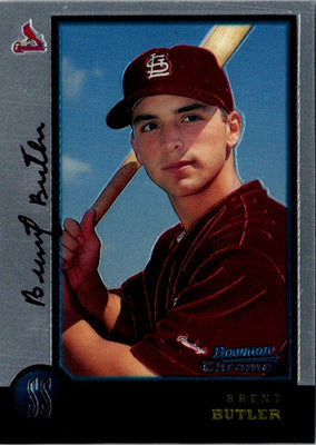 1998 Bowman Chrome Brent Butler #154
