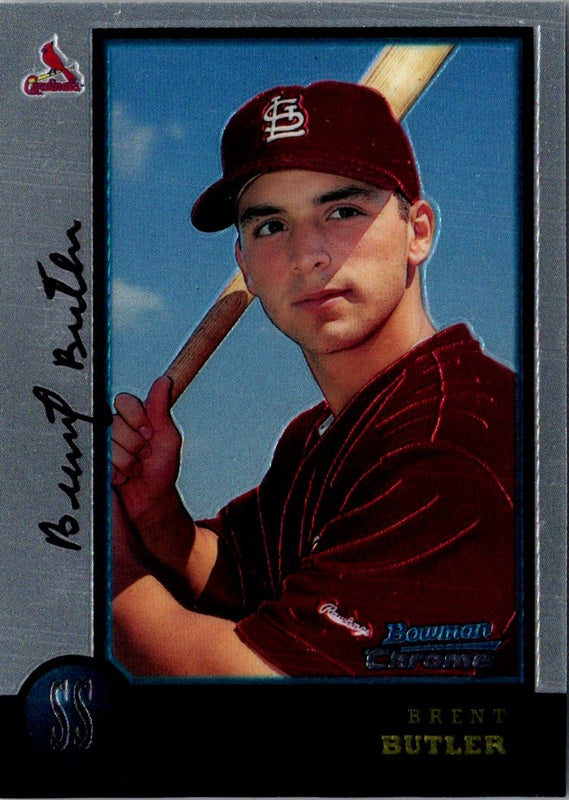 1998 Bowman Chrome Brent Butler #154