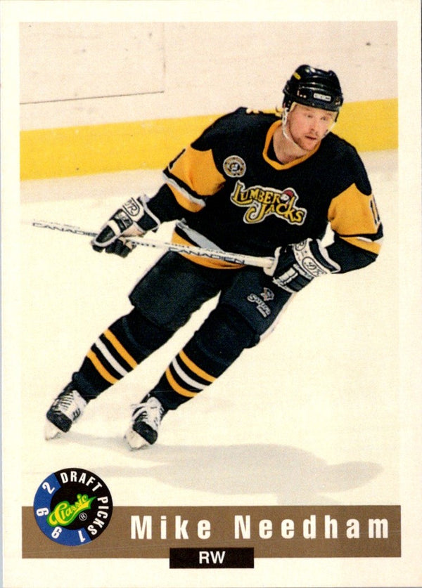 1992 Classic Draft Picks Mike Needham #108