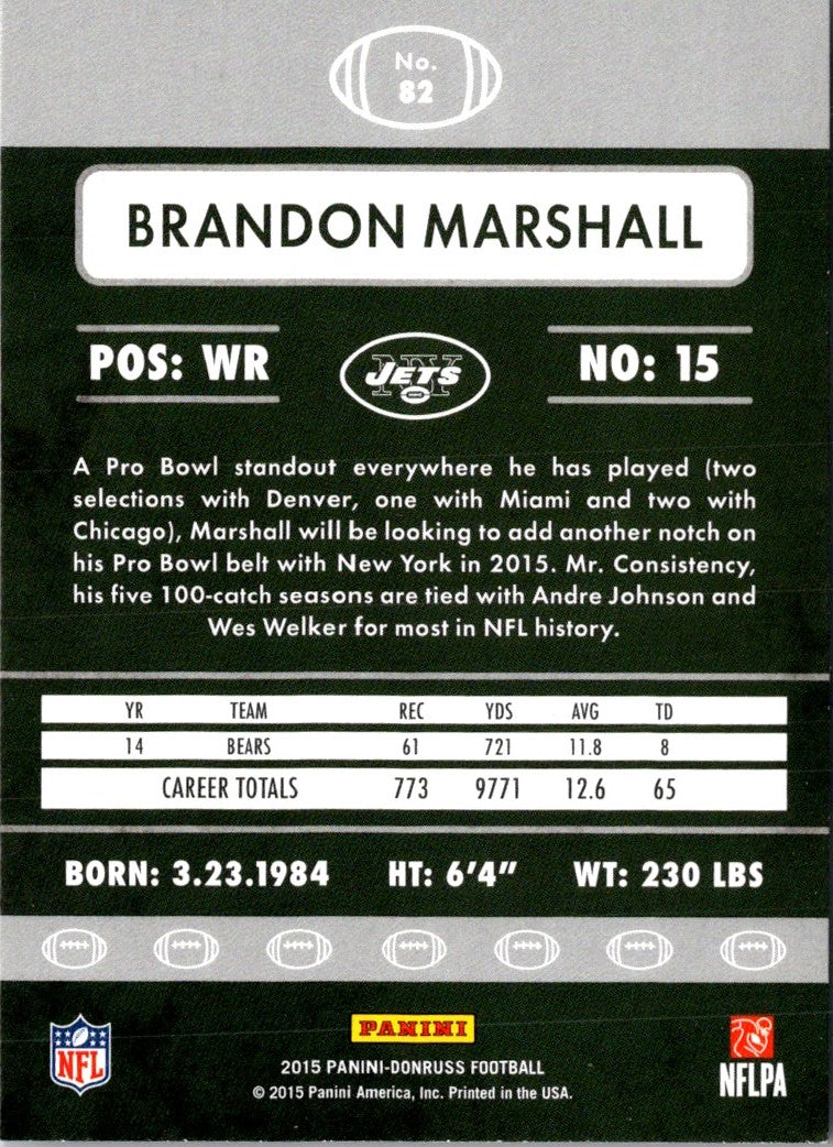 2015 Donruss Brandon Marshall