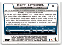 2012 Bowman Draft Picks & Prospects Chrome Drew Hutchison #36