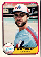 1981 Fleer John Tamargo #152