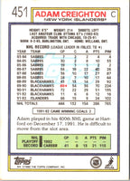 1992 Topps Adam Creighton #451