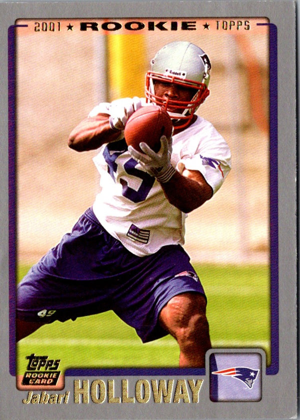 2001 Topps Jabari Holloway #385 Rookie