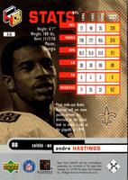 1999 Upper Deck HoloGrFX Andre Hastings #36