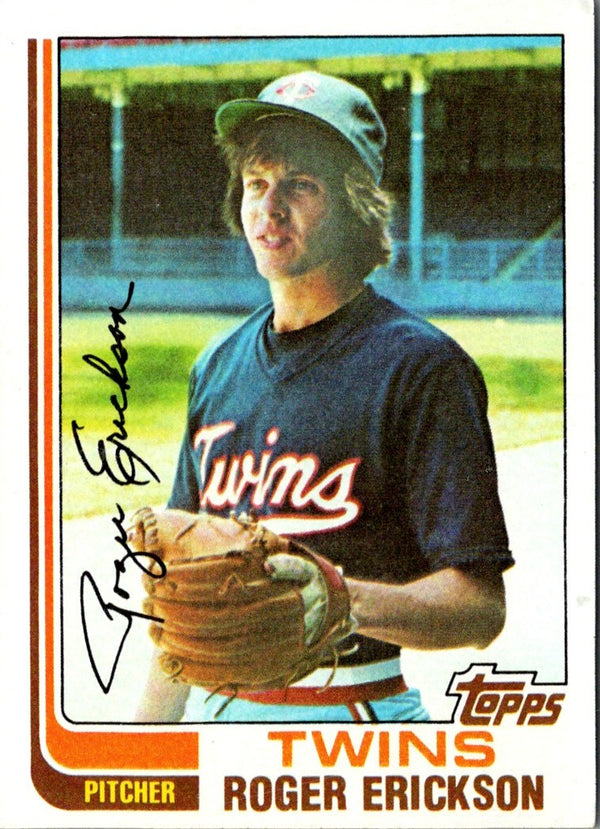 1982 Topps Roger Erickson #153