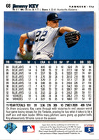 1995 Collector's Choice Silver Signature Jimmy Key #68