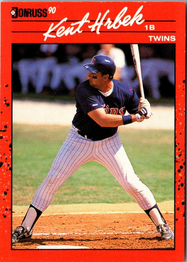 1990 Donruss Kent Hrbek #81